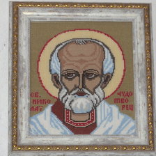 Работа «Икона св. Николая Угодника»