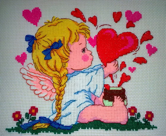 Работа «ангелочек любви»