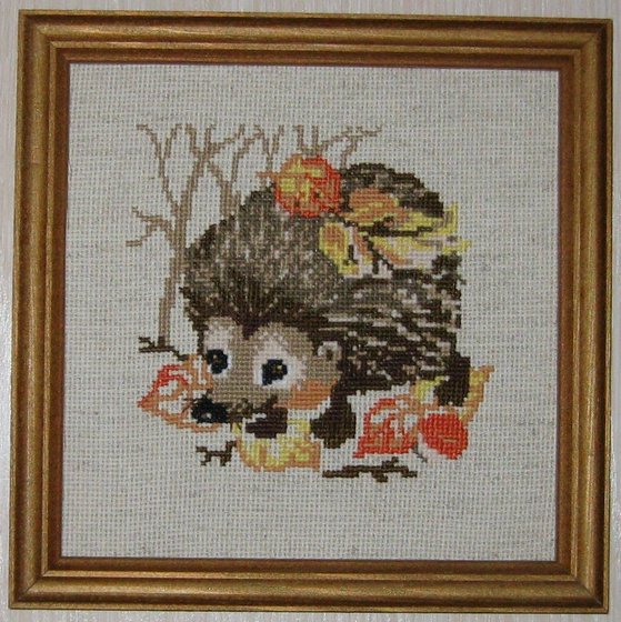 Работа «Ежик»