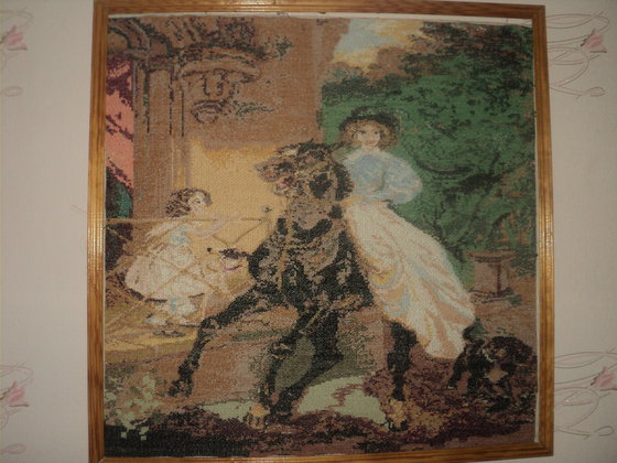 Работа «Всадница.»