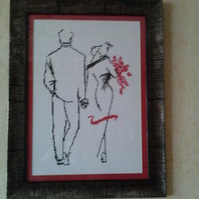 Работа «Влюбленная пара»