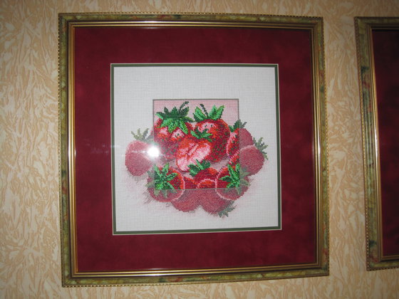 Работа «Клубничный рай»