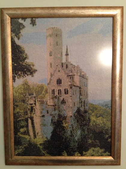 Работа «Замок Лихтенштейн»