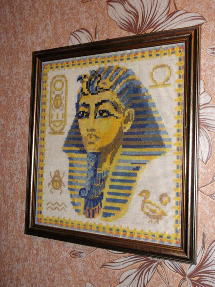 Работа «Фараон Тутанхамон»