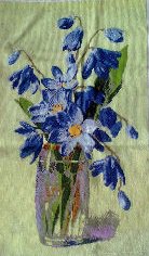 Работа «Ваза с цветами»