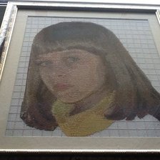 Работа «Портрет дочки»