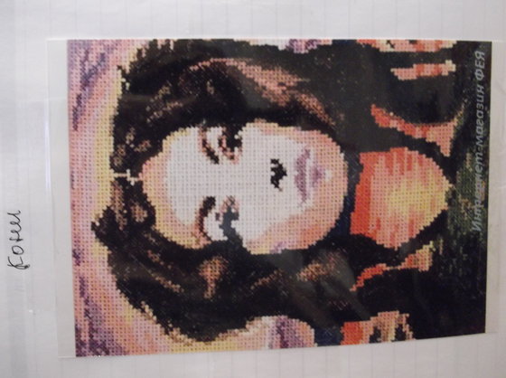 Работа «Лицо-кони»