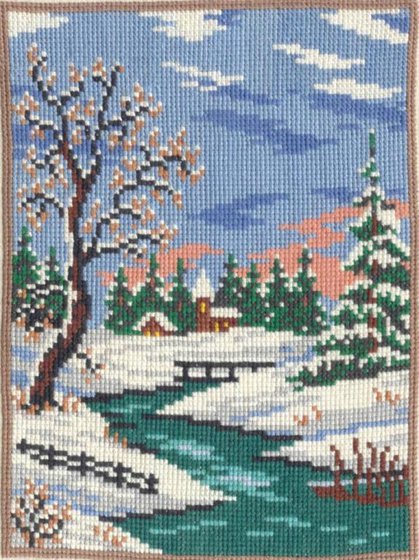 Работа «Зима»