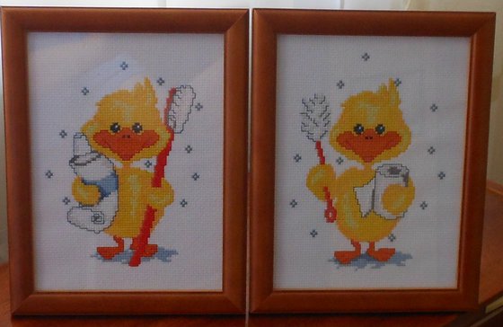 Работа «Утята от Vervaco»