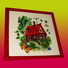 Работа «Яркое лето»