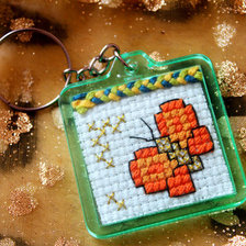 Работа «Брелок "Бабочка"»