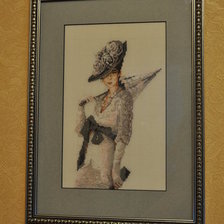 Работа «дама в сером»