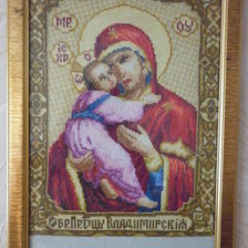 Работа «Владимирская икона Божией Матери»