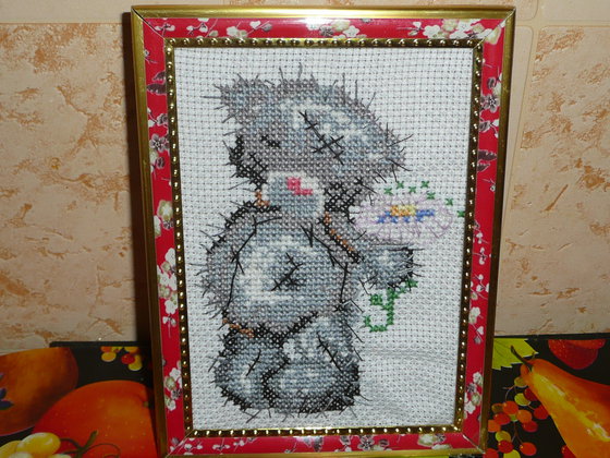 Работа «миша с ромашкой!!!»