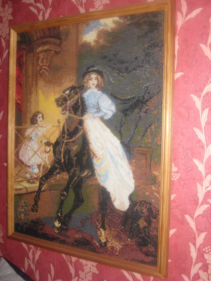 Работа «Всадница»