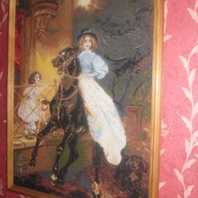 Работа «Всадница»