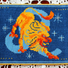 Работа «Зодиакальный лев»