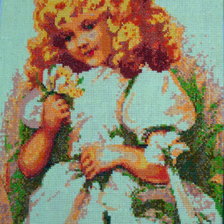 Работа «Девочка-осень»