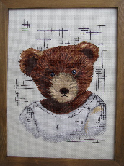Работа «Портрет Медведя Тедди»