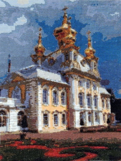 Работа «Церковь Большого дворца Петергофа»