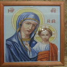 Работа «Образ Пресвятой Богородицы Казанская»