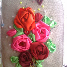 Работа «Розы мои любимые цветы»