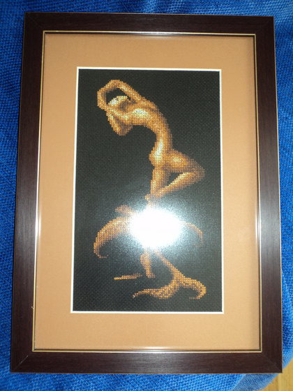 Работа «дівчина і скат»