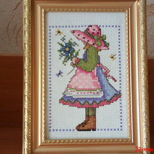 Работа «ПО СХЕМЕ ИЗ ЖУРНАЛА "ВЫШИВАЮ КРЕСТИКОМ"»