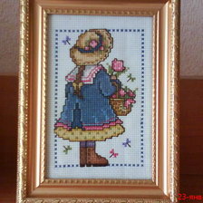 Работа «ПО СХЕМЕ ИЗ ЖУРНАЛА "ВЫШИВАЮ КРЕСТИКОМ"»