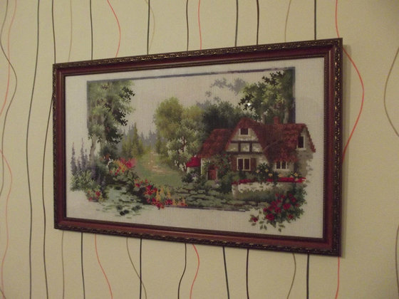 Работа «Домик в лесу»