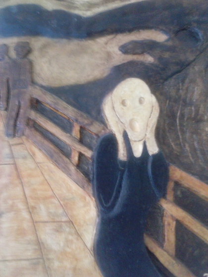 Работа «O Grito - Edvard Munch»