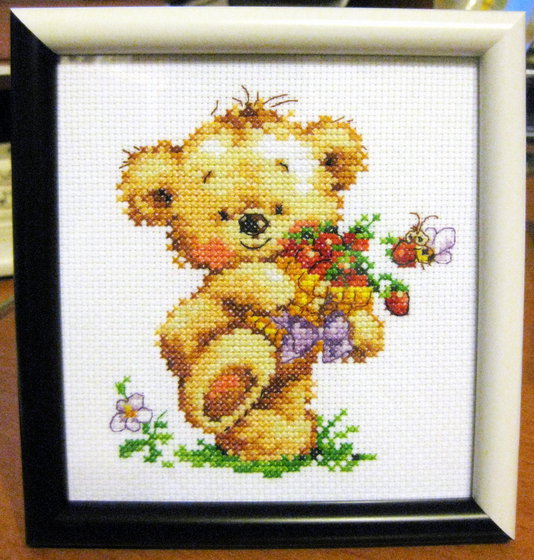 Работа «Мишутка-сластена»