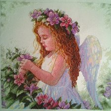 Работа «Ангел цветов.»