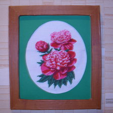 Работа «Пионы»