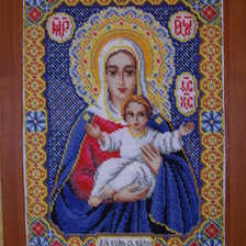 Работа «Леушинская Богоматерь»