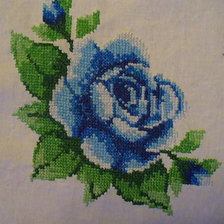 Работа «Синяя Роза»