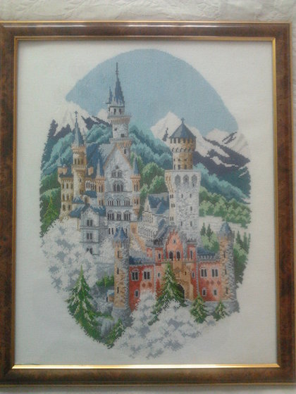 Работа «замок Нойшванштайн гордость Баварии»