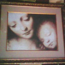 Работа «Мадонна с младенцем»