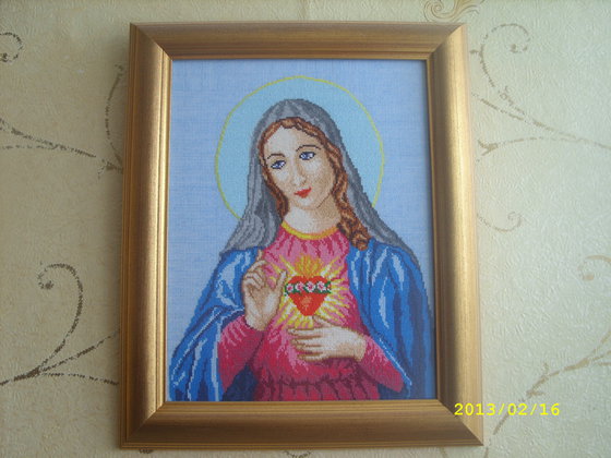 Работа «"Сердце Марии"»