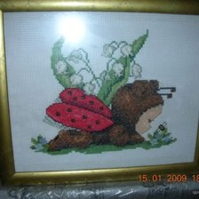 Работа «Божья коровка»