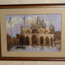 Работа «Венеция Пл. Сан -Марко»
