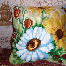 Работа «Цветочная полянка»