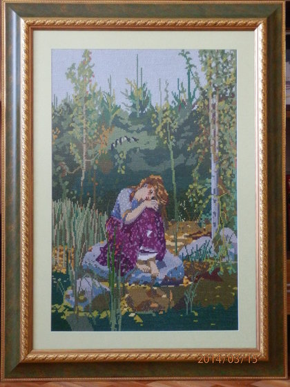 Работа «Алёнушка»