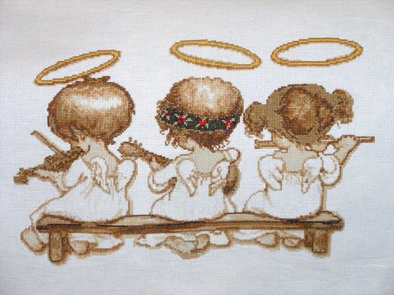 Работа «небесные музыканты»