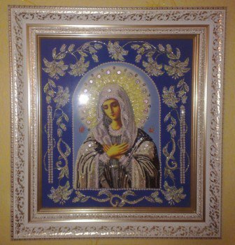 Работа «Икона "Умиление"»