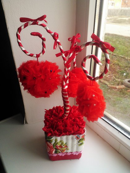 Работа «Топиарий из "Сердца"»