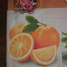 Работа «Апельсин из панно "Фрукты-ягоды"»