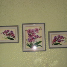 Работа «Триптих.Орхидеи.»