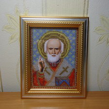 Работа «Икона Николай Чудотворец»