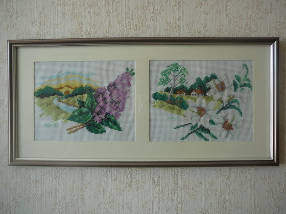 Работа «Цветочный календарь.Апрель, май.»